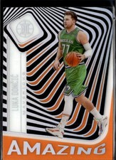 2020-21 Panini Illusions #3 Luka Doncic Amazing Orange Dallas Mavericks