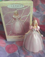 1996 Hallmark Barbie Keepsake Ornament Springtime Barbie in Original Box