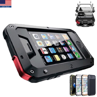 Aluminum Heavy Duty Shockproof Case Metal Cover For iPhone SE 2022/SE 2020 8 7