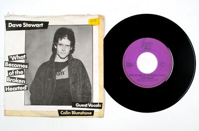 Dave Stewart   What Becomes Of The Broken Hearted   7'' Vinyl   1981   VG+ Single