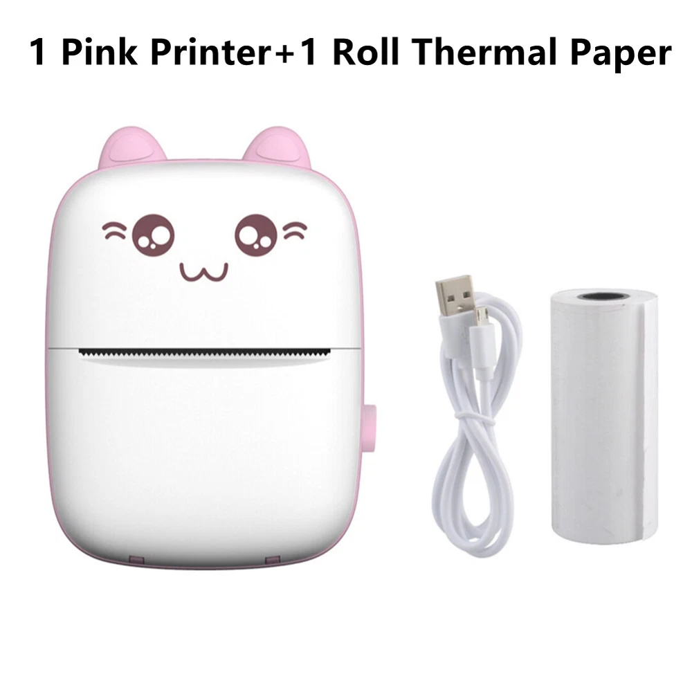 Pocket-Sized Wireless Bluetooth Thermal Mini Photo Printer for On-the-Go Printing