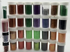 Crafter's Square Glitter - Ultra Fine 47 piece Bulk Lot