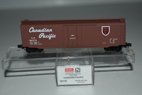 Coche de carga escala N MTL 321710 Canadian Pacific 50' puerta única 80275 C20217 | Zustand: Used