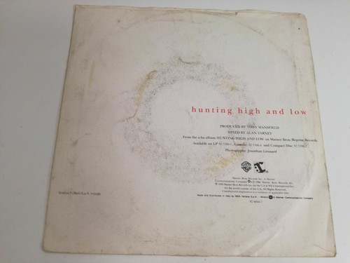 a-ha – Hunting High And Low - 45 Giri 7'' - Foto 2 di 4