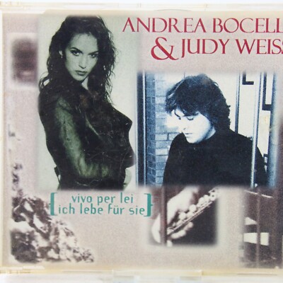 Music Musik MAXI Andrea Bocelli & Judy Weiss   Vivo Per Lei - Ich Lebe Für S Gut
