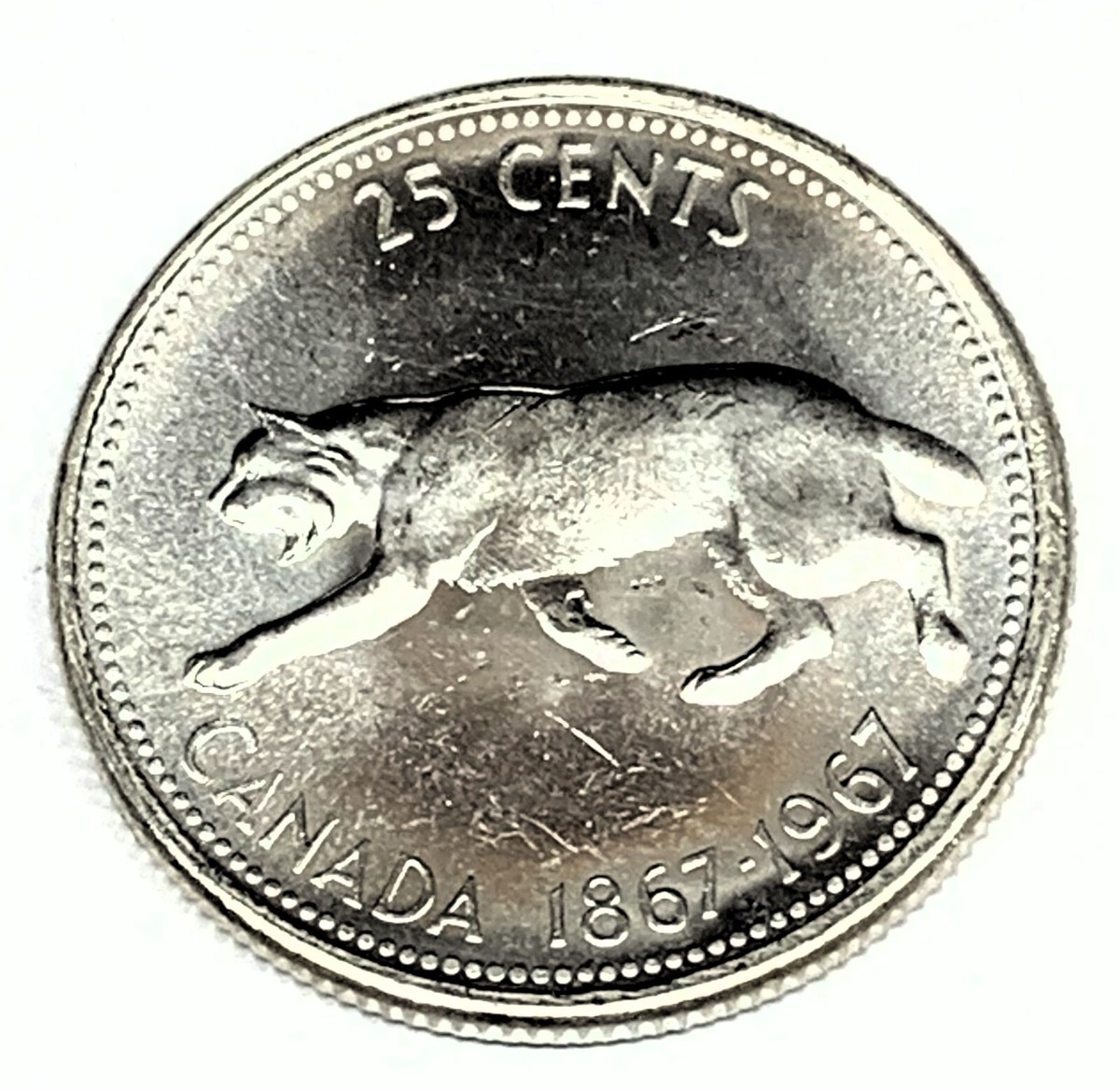 【カナナ】 C1370 CANADA COIN, 25 CENTS 1967 BU | eBay