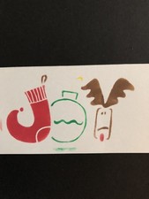 lasting impressions brass stencils JOY