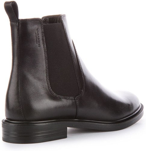 Vagabond 5603-001-20 Amina Iconic Toe Heel Loop Womens Boots Black UK 3 - 8 - Picture 3 of 6