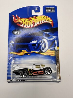 2000 Hot Wheels Tony Hawk Skate Series * SOL-AIRE CX4 * White w/Chrome #42 2/4