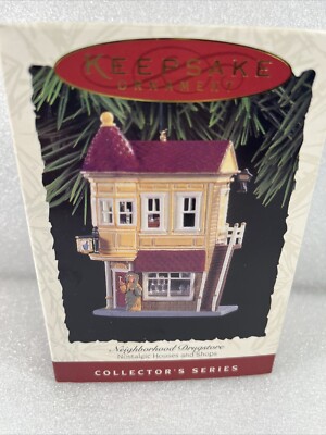Hallmark Neighborhood Drugstore  Nostalgic Houses & Shops  Ornament
