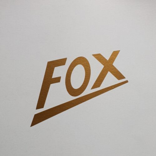 Sticker * NSU * Fox * gold * sticker logo decal * vintage motorcycle - Picture 1 of 3