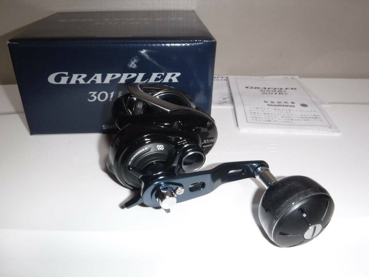 Shimano GRAPPLER 300-HG Baitcasting Reel Excellent with Box F/S