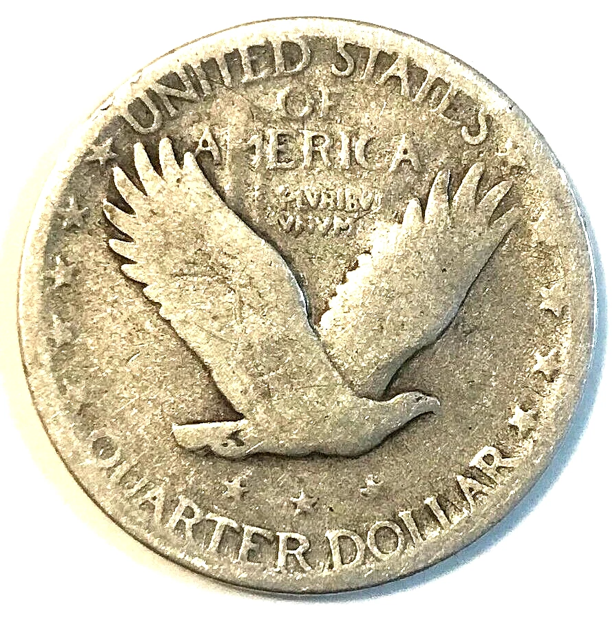 1926 STANDING LIBERTY 90% SILVER QUARTER - SAN FRANCISCO MINT-MARK - Image 2 of 4