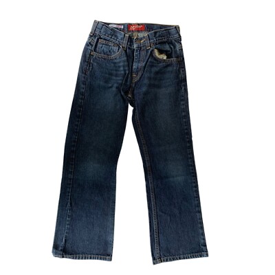 Arizona Original Bootcut Jeans Arizona Jeans Mens 38x30 Original Bootcut  Dark Wash Denim Blue 100 - Main Image