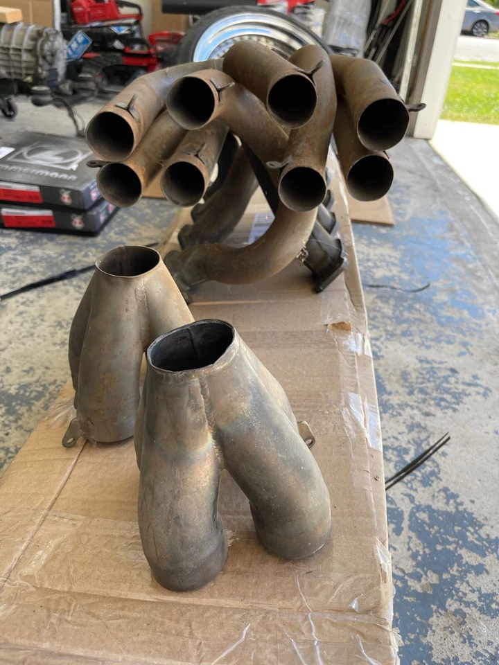 Dan Gurney Ford 255 DOHC F1 Paquete de Cabezales Serpientes Colector de Escape GT40 Foto 4 de 4