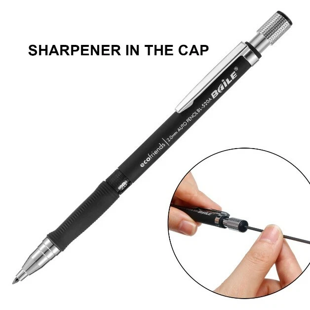 2.0mm Lead Holder Mechanical - Automatic Clutch Pencil crafts Carpenter art 2mm - Image 3 of 3