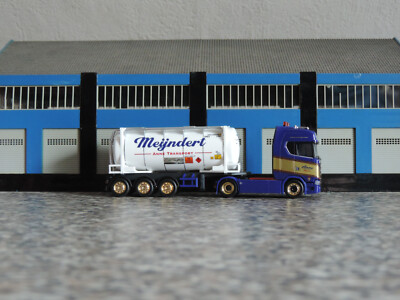 Herpa 1:87 - 771130 - Scania CS 20 V8 HD 5-achs Containersattelzug - ''Mijndert''