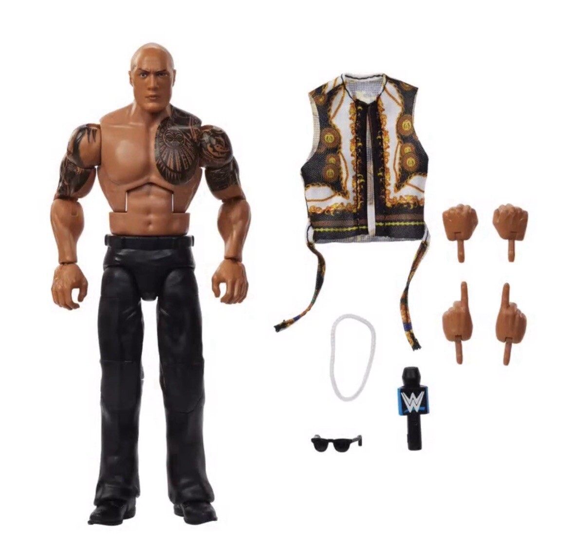 【セール中】【専用ケース付き】 Final boss ROCK フィギュア THE ROCK - (Final Boss) WWE ELITE 115 WWE Action Figure PREORDER