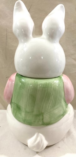 Vintage Alice In Wonderland White Rabbit Cookie Jar - Picture 3 of 7
