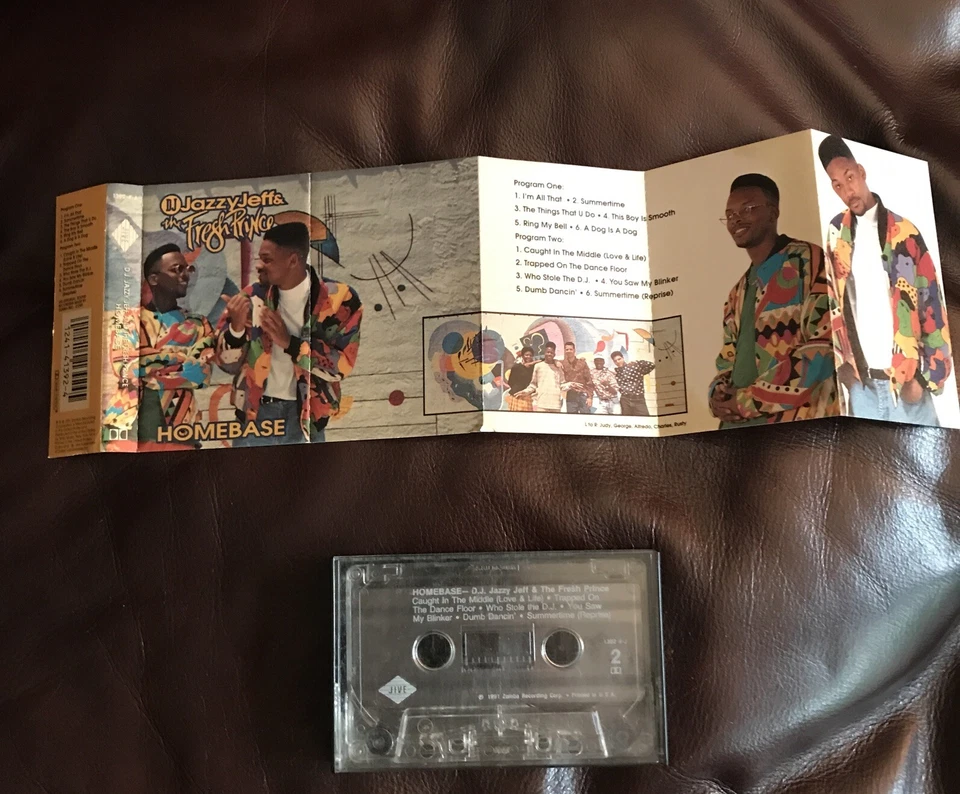 DJ Jazzy Jeff & the Fresh Prince - Homebase Cassette (1991) - Image 3 of 4