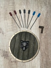 Mythic Legions Neve shield with arrow inserts and handle