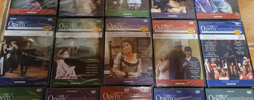 DeAgostini Die Opernsammlung 1-20 +1 DVD s Konvolut neu original verschweißt! - Bild 4 von 4