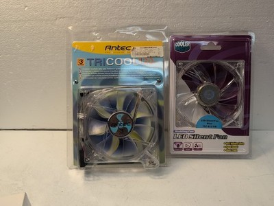   2x NEW 120MM 3 PIN COMPUTER CASE FAN 120x120x25mm -
