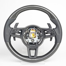 Volante in fibra di carbonio per Porsche GT 718 Cayenne 911 Macan Boxster 2008-2016