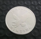 1 OZ. SUNSHINE EAGLE .999 FINE SILVER ROUND SUNSHINE MINTING BU