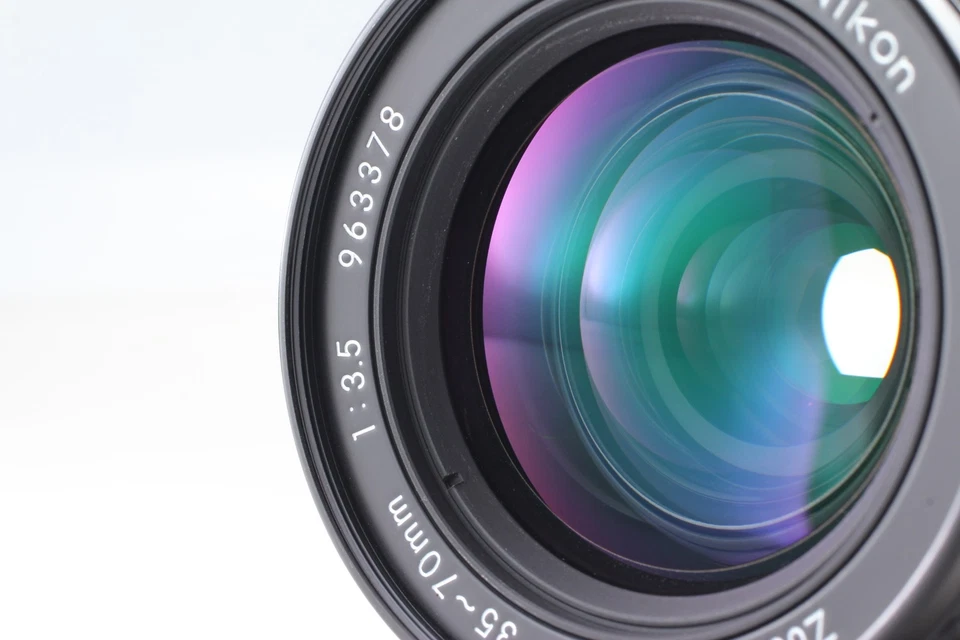 w/ Hood HN-22 [MINT] Nikon Ai-s Ais Zoom 35-70mm f/3.5 Macro Lens From JAPAN - Image 3 of 4