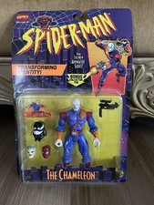 1995 TOY BIZ SPIDER-MAN NEW ANIMATED SERIES THE CHAMELEON ACTION FIGURE