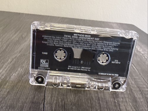 Method Man Tical 2000 Judgement Day Cassette Tape Wu-Tang Clan Vintage Classic - Picture 7 of 7