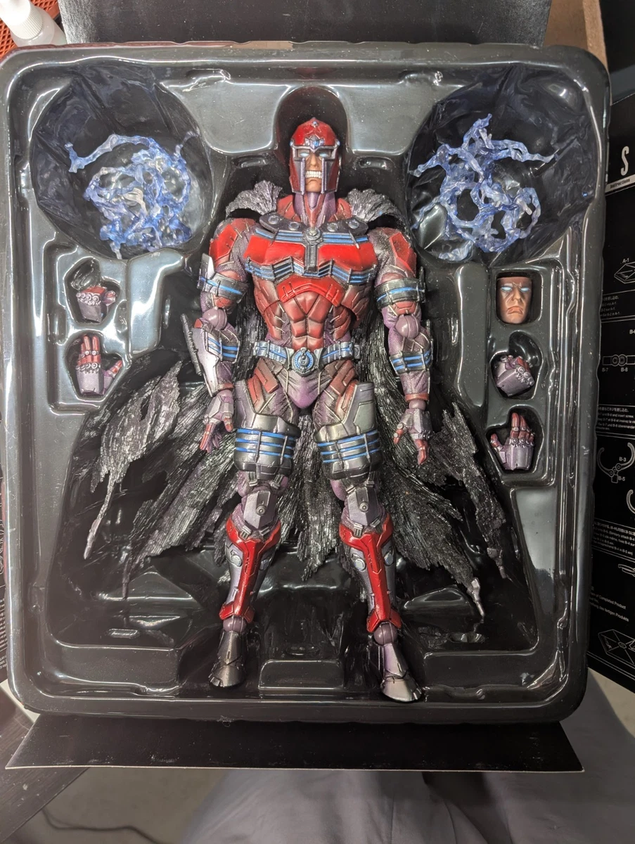 PlayArts Kai Marvel Variant Magneto Action Figure | eBay