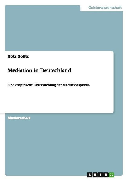 Mediation In Deutschland GöTz GöLitz-image