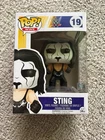 Funko Pop WWE Sting #19 stinger aew wcw crow