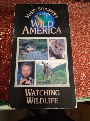 Marty Stouffers Wild America - Watching Wildlife (VHS, 1995) Free Shipping 