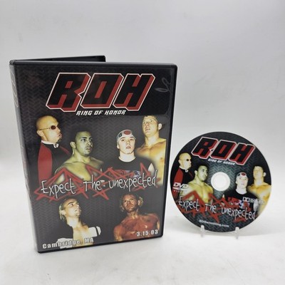 ROH Expect The Unexpected DVD Ring Of Honor WWE AEW NXT TNA PWG ECW OOP 2003
