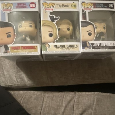 Horror Bundle The  Birds. North Northwest   Rear Window 3 Funko Pops