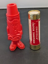 2 Vintage Crayola Crayon Sharpeners