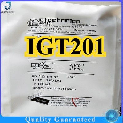 IGT201 1PC Brand New IFM IGT201 Proximity Switch Sensor One-year Warranty