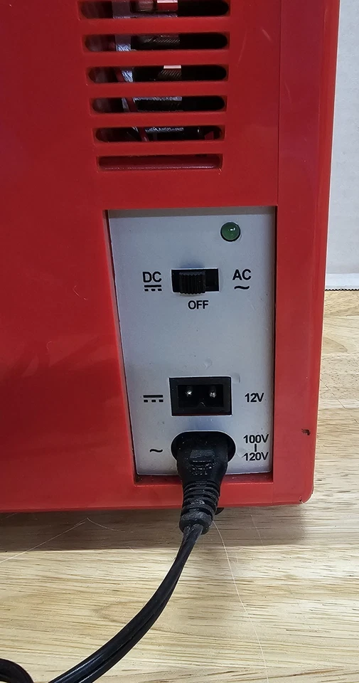 Coca Cola Mini Fridge Compact Personal Refrigerator  - Image 4 of 4