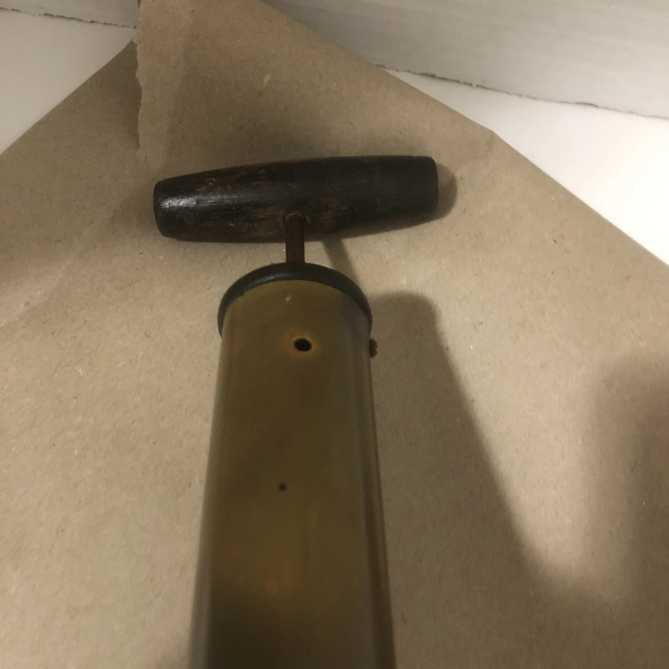 Pulverizador de insectos de plantas de latón cobre vintage Blizzard D.B Smith & Co Utica NY EE. UU. Foto 2 de 4