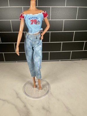 Barbie Outfit Set. ILY 4EVER Jeans And My Scene Blouse.