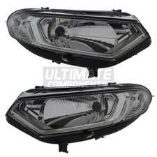 Ford EcoSport Headlights SUV 2013-2018 Headlamps With LED Daytime Running Light