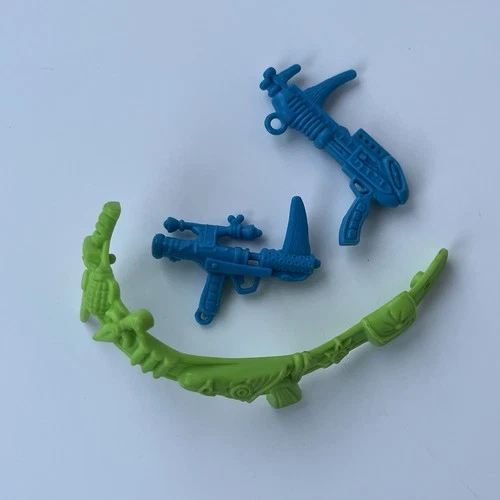 Machine Gunnin' Rocksteady Accessories only TMNT 1991 Vintage