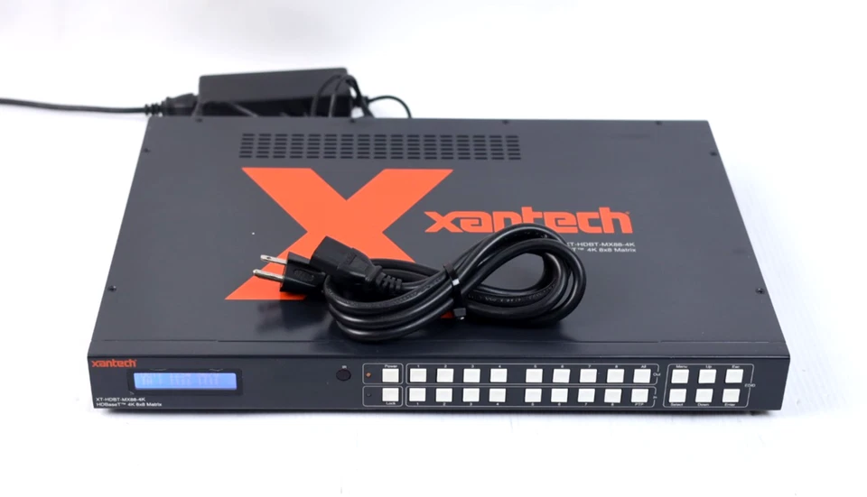 Comutador de matriz Xantech XT-HDBT-MX88-4K 4K HDR HDMI 8x8 u224 - Imagem 2 de 4