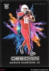 2024 Obsidian Black Color Blast #7 Marvin Harrison Jr. RC Rookie SP CARDINALS
