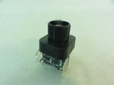 205135 New-Incomplete; Allen-Bradley 800H-QR24 Pilot Light; 24VAC/DC; 30.5mm