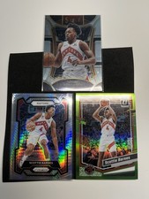 lot of 3-Scottie Barnes, Optic Lime Green/149, Prizm Pulsar and Select Base 👍