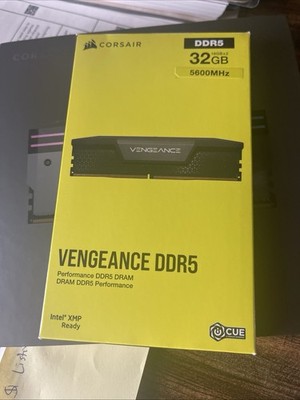 Corsair Vengeance DDR5 32GB (2x16GB) 5600MHz DIMM Intel XMP Ready Memory Kit